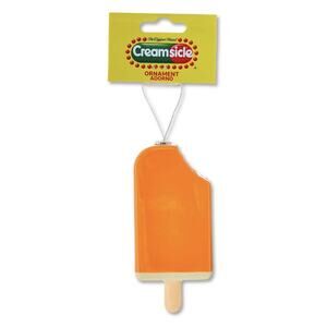 Popsicle Creamsicle Decoupage Christmas Holiday Ornament Collectible by Ruz New